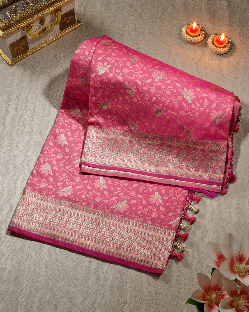 NOOR PARI 4 MAIN NOOR PARI - Mushroo Silk Shikargah - 1 - Image 1