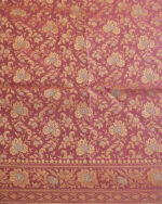 Mushroo Silk Shikargah Banarasi Saree - Image 3